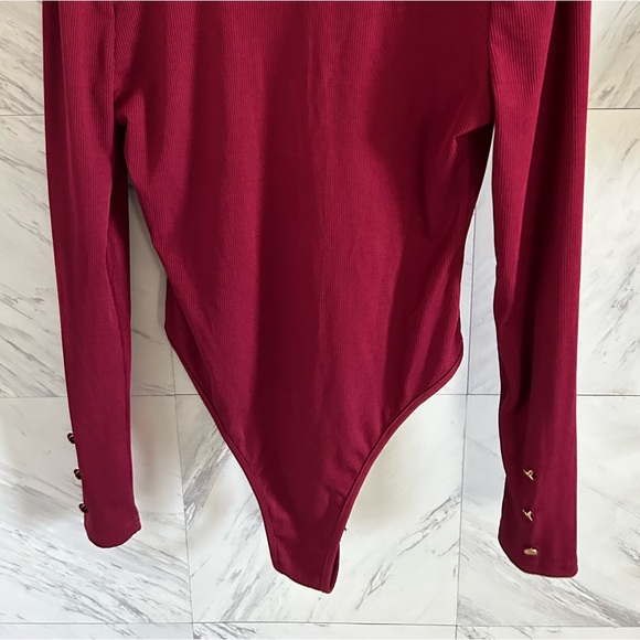 NWOT SHEIN long sleeve body suit - Picture 4 of 5